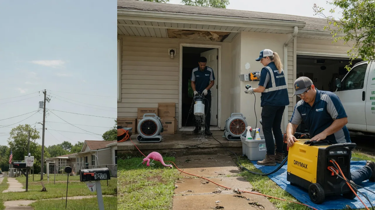 Storm Damage Water Removal in Rosston, OK near me